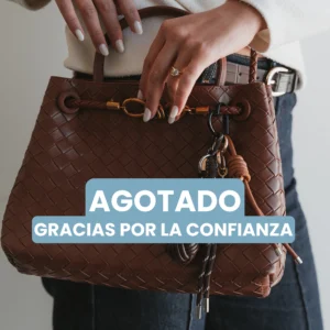 BOLSA CON CHARM DE LLAVE PARA NUEVAS OPORTUNIDADES