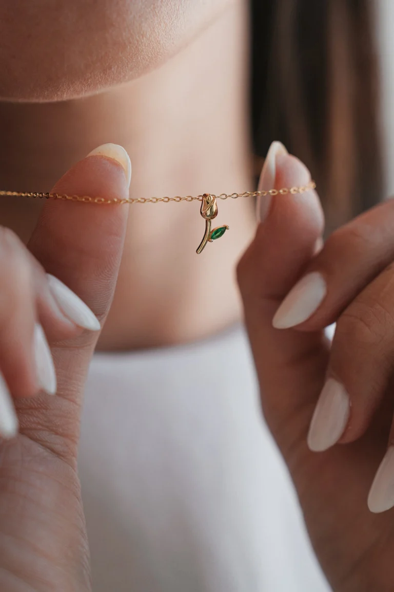 Collar Tulipán (Inmarcesible)